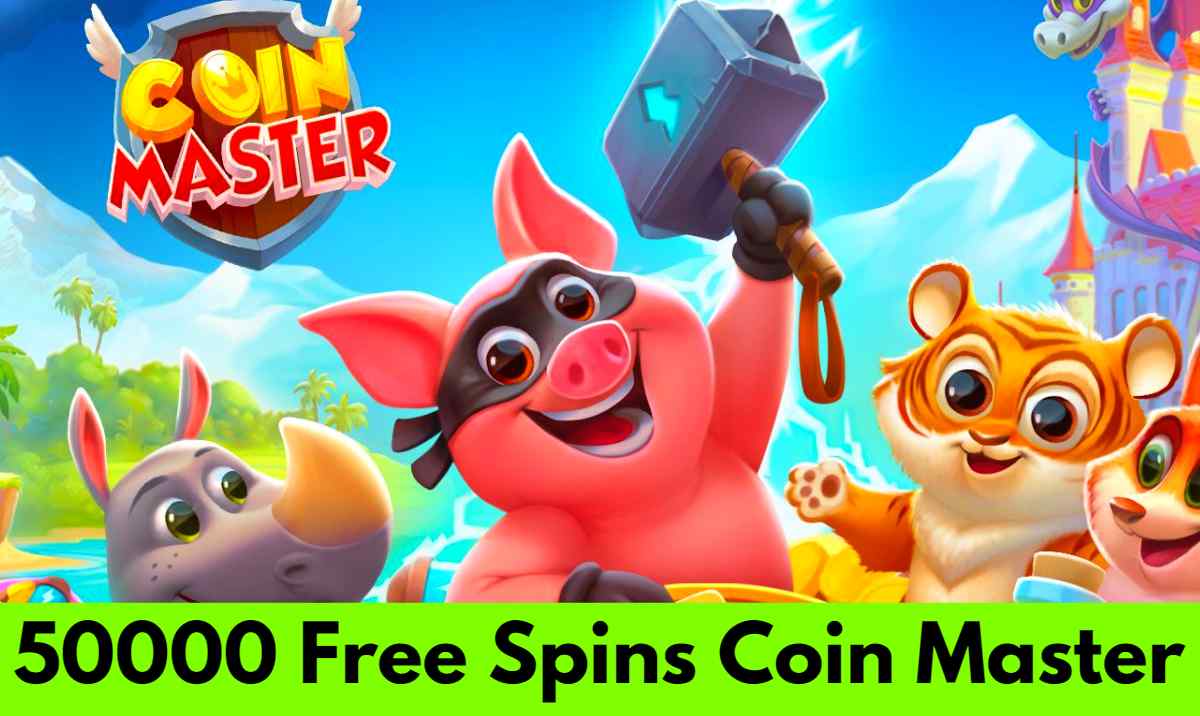 Get 50000 Free Spins Coin Master
